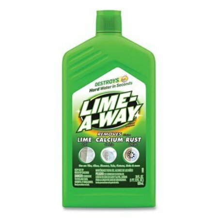RECKITT BENCKISER LIME-A-WAY, Lime, Calcium & Rust Remover, 28oz Bottle 87000